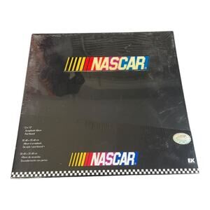NWT Vintage NASCAR 12x12” Scrapbook Album